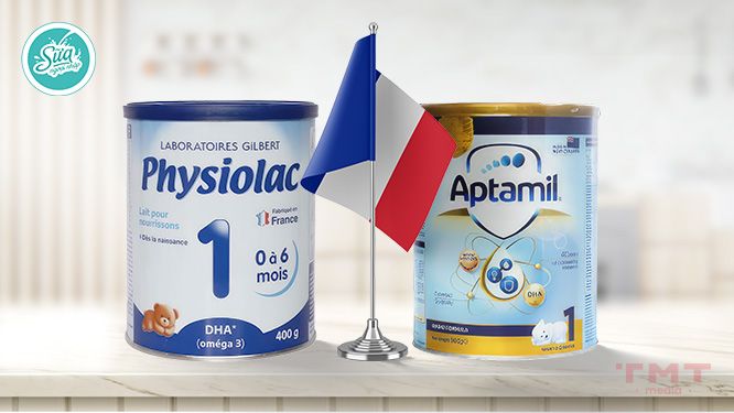 so sánh sữa physiolac và aptamil