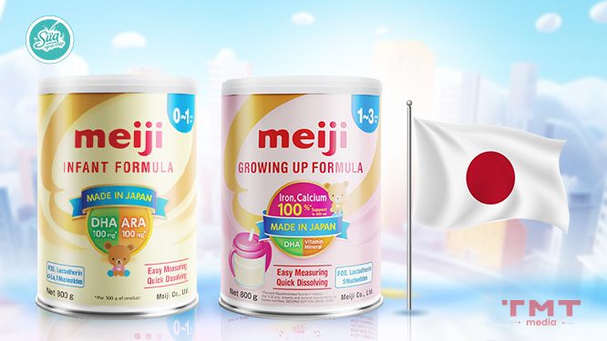 sữa Meiji của nước nào