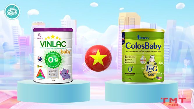 Tìm hiểu thương hiệu sữa Vinlac và Colosbaby