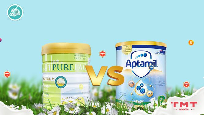Sữa Purelac và Aptamil, loại nào phù hợp thể trạng trẻ em Việt?