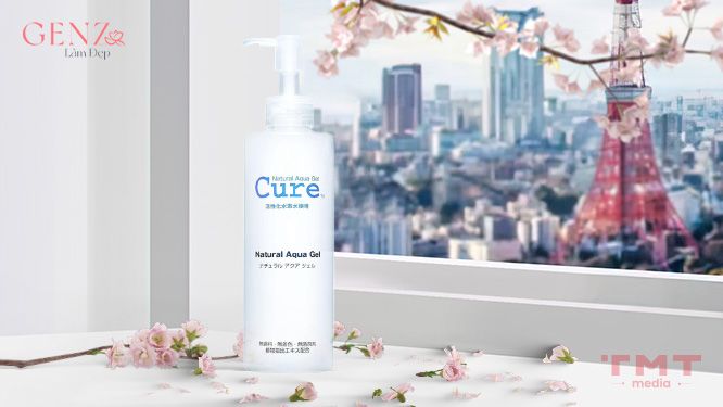 Cure Natural Aqua Gel - Tẩy tế bào chết da dầu của Nhật Bản