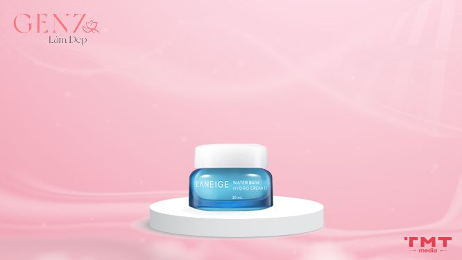 Kem khóa ẩm cho da hỗn hợp của Laneige Water Bank Hydro Cream EX