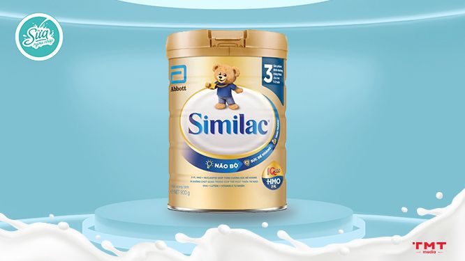 Sữa Similac Eye-Q 3 cho trẻ từ 1-2 tuổi miễn dịch khỏe, tăng cân đều