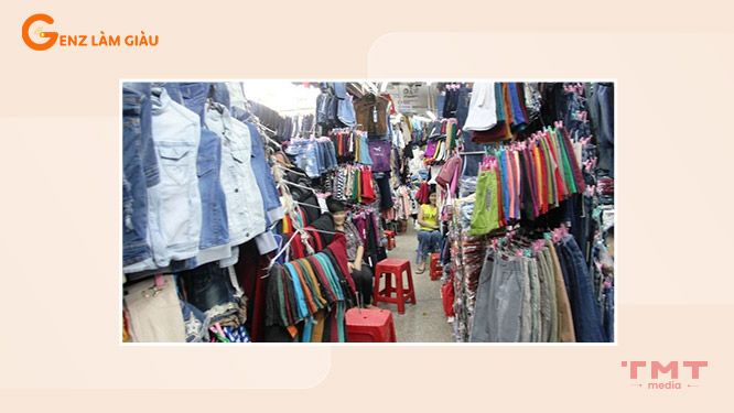 Chợ đầu mối quần áo sida Nghĩa Hòa Hồ Chí Minh
