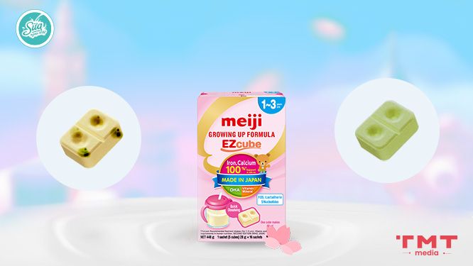 Dấu hiệu nhận biết sữa Meiji thanh bị hư