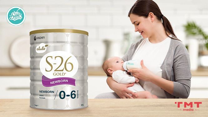Sữa S26 nhập khẩu Úc giúp bé tăng cân, chiều cao cân đối