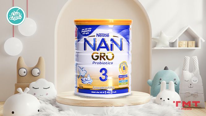Sữa Nan Gro cho bé 1 - 2 tuổi