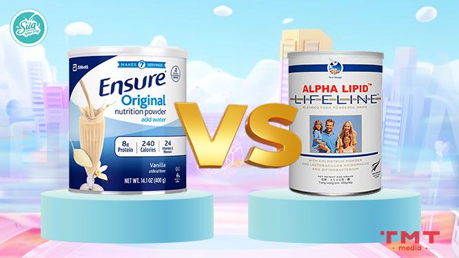 Vậy, sữa Ensure và Alpha Lipid loại nào tốt?