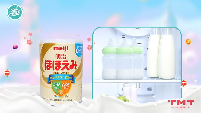 Những sai lầm mẹ thường mắc phải khi pha sữa Meiji cho bé