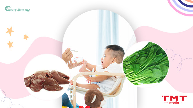 Cháo gan gà rau cải ngọt - các món cháo cho bé 7 tháng tuổi tăng cân