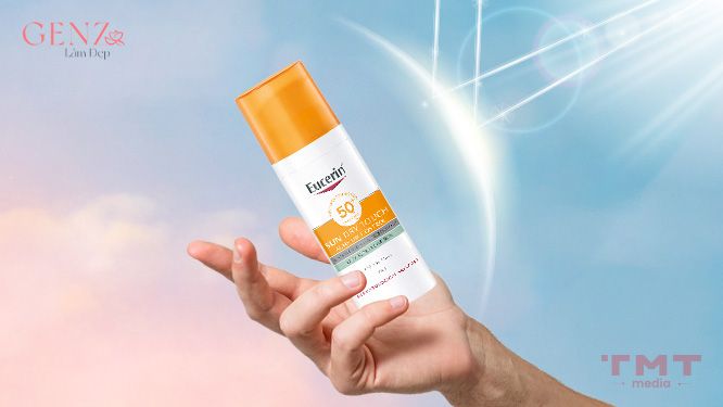 Eucerin Sun Gel-Cream Dry Touch Oil Control SPF50+ - Dòng kem chống nắng bảo vệ da hiệu quả cho nam