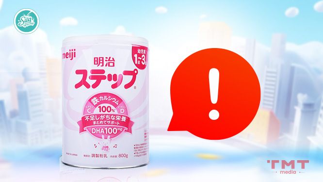 Những lưu ý tránh tác hại của sữa Meiji
