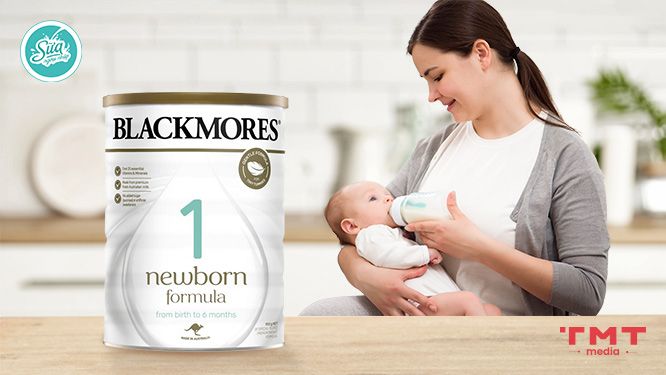 Sữa nhập khẩu Blackmore số 1 Úc phát triển trí não toàn diện cho trẻ 0 - 6 tháng tuổi