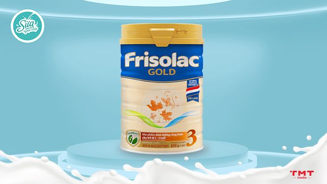 Sữa Friso Gold số 3, sữa dành cho trẻ chậm tăng cân, giai đoạn 2 - 6 tuổi