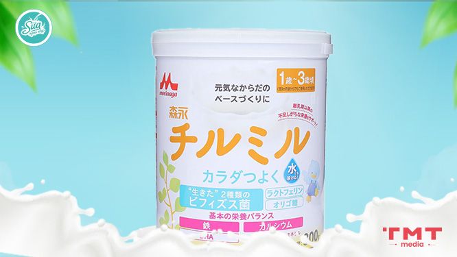 Sữa tốt cho bé 1 - 3 tuổi Morinaga số 9 Nhật Bản
