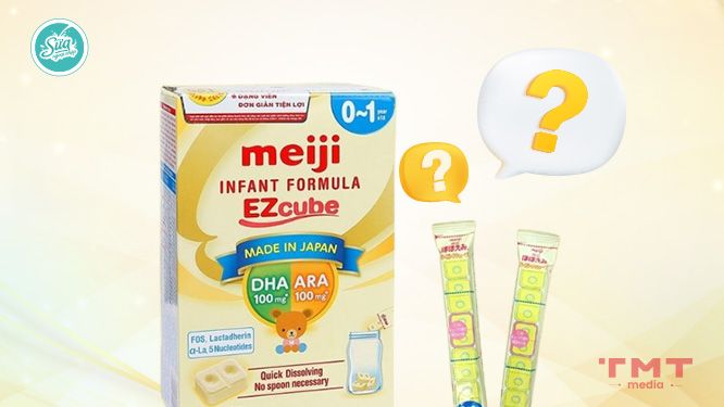 Câu hỏi liên quan về cách pha sữa Meiji thanh