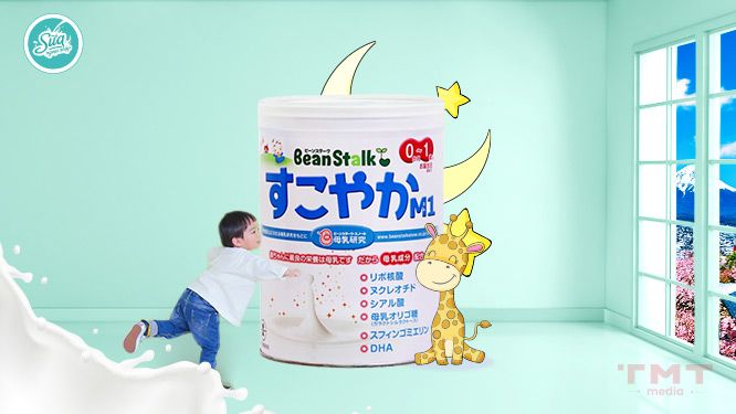 BeanStalk sữa Nhật tốt cho bé thấp còi