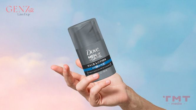 Dove Men +Care Face Lotion - Kem dưỡng ẩm cho nam da dầu, chống nắng hiệu quả