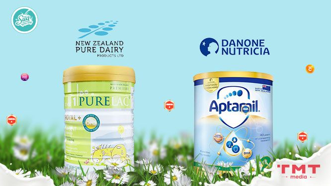 Tổng quan thương hiệu sữa Purelac và Aptamil
