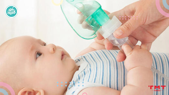 Áp dụng phương pháp xông hơi để rửa mũi cho trẻ sơ sinh