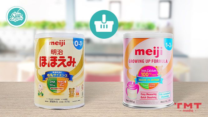 Nên mua sữa Meiji chính hãng ở đâu