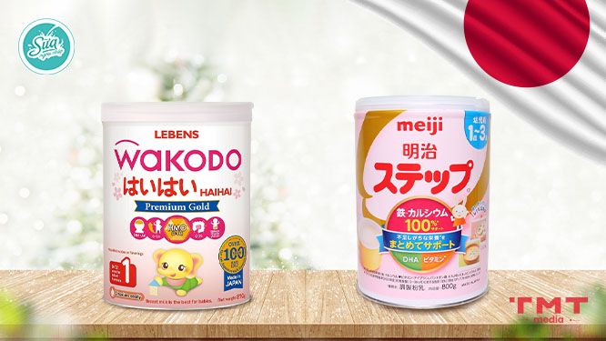 sữa Wakodo và Meiji sữa nào tốt hơn