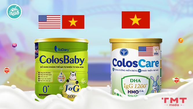 Tìm hiểu thương hiệu sữa Colosbaby và Coloscare