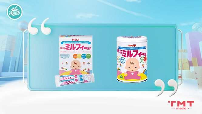 Sữa Meiji HP có mấy loại?