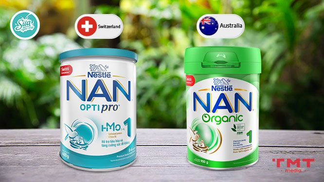 Tìm hiểu thương hiệu sữa Nan Optipro và Nan Organic