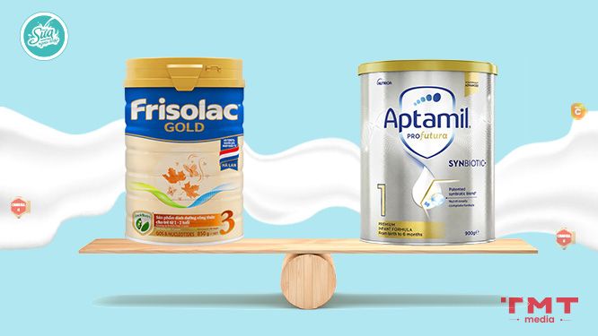 Giải đáp nên mua sữa Friso hay Aptamil tốt hơn
